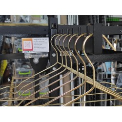 Вішалки-плечики металеві (золотисті) 400х3,5мм. (гурт. 200шт.)